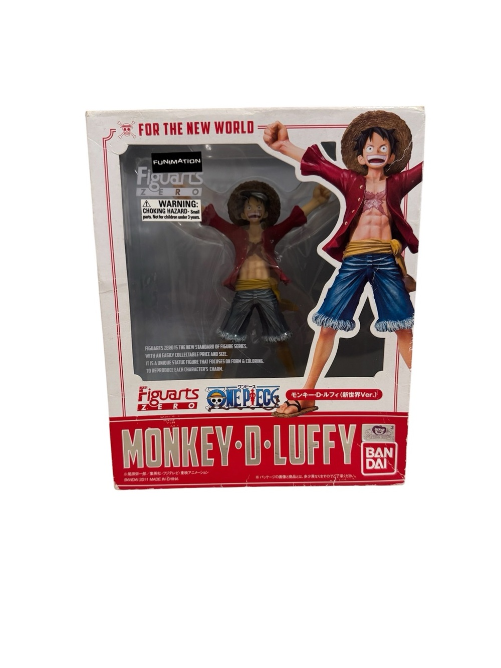 One Piece Monkey D. Luffy Figuarts Zero Figure (New World Ver.) NEW W/BOX